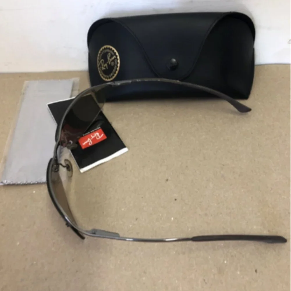 Ray Ban Top Bar Oval Wrap Sunglasses Made Italy Unisex